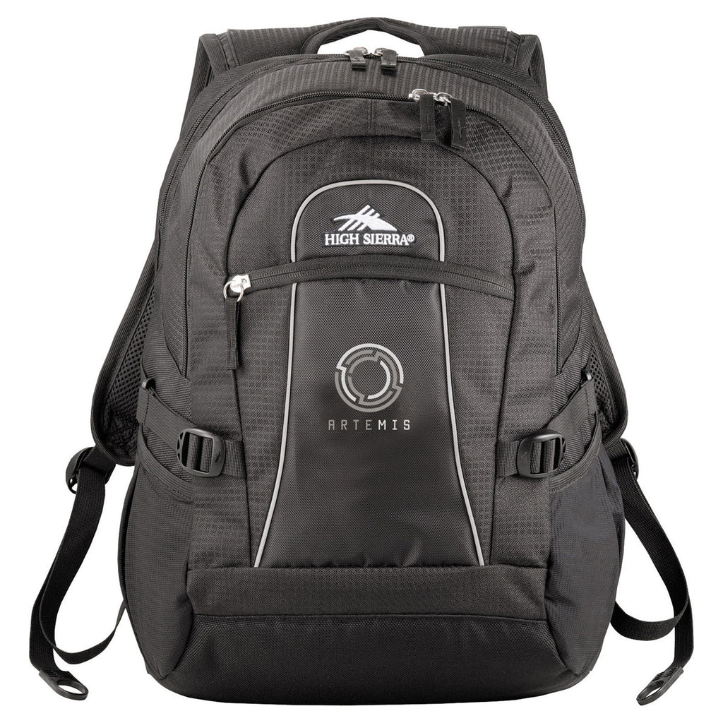 High Sierra Black Level 17" Computer Backpack