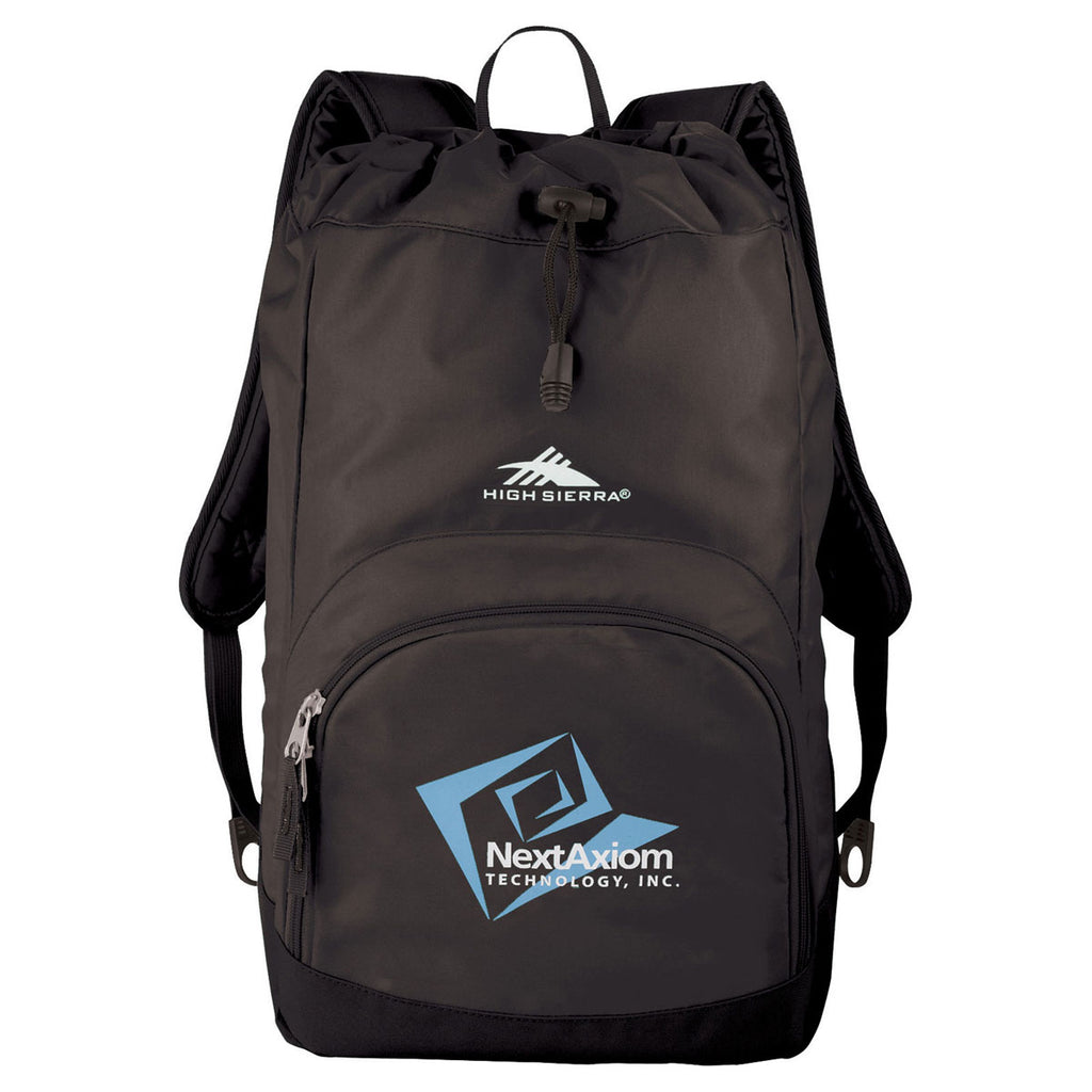 High Sierra Black Synch Backpack
