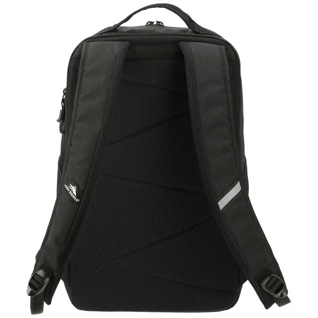 High Sierra Black Swoop 15" Computer Backpack