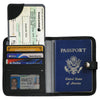 High Sierra Black RFID Passport Wallet