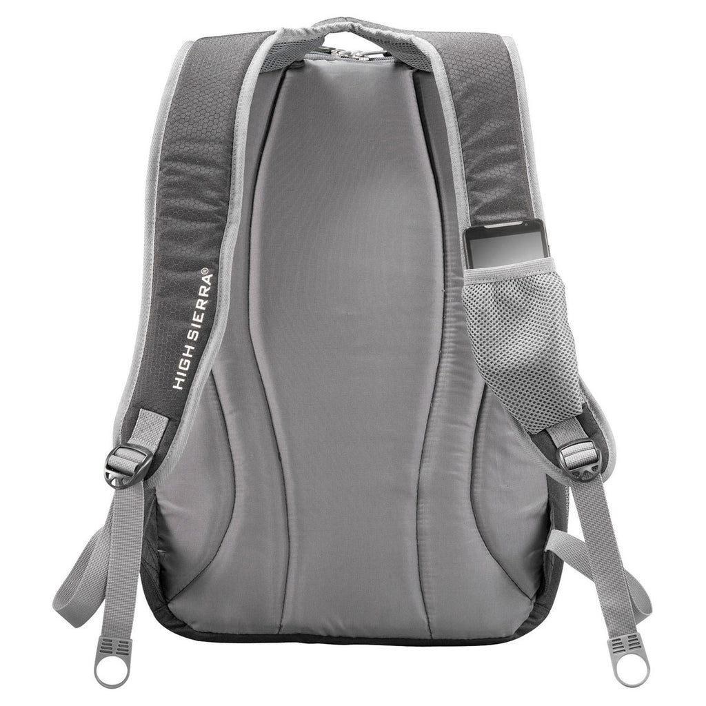 High Sierra Black Overtime Fly-By 17" Computer Backpack
