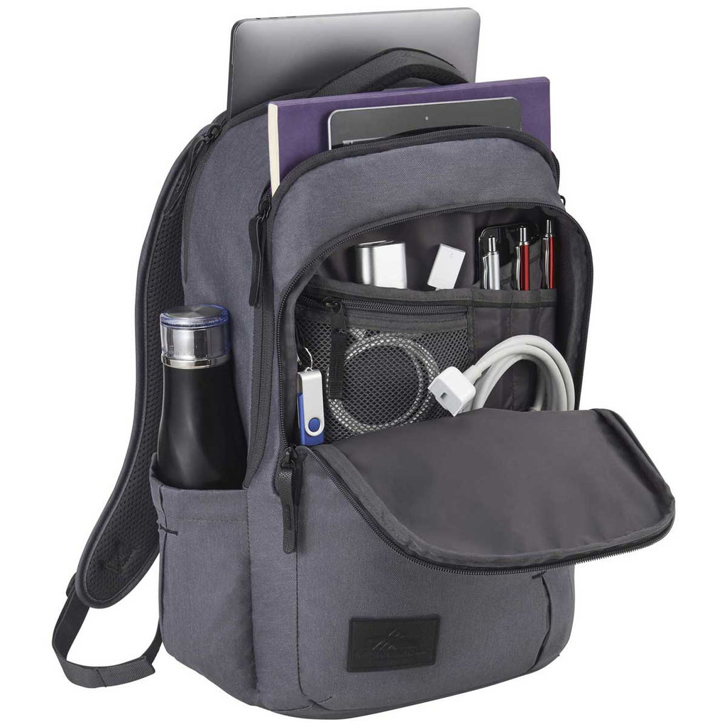 High Sierra Grey Slim 15" Computer Backpack