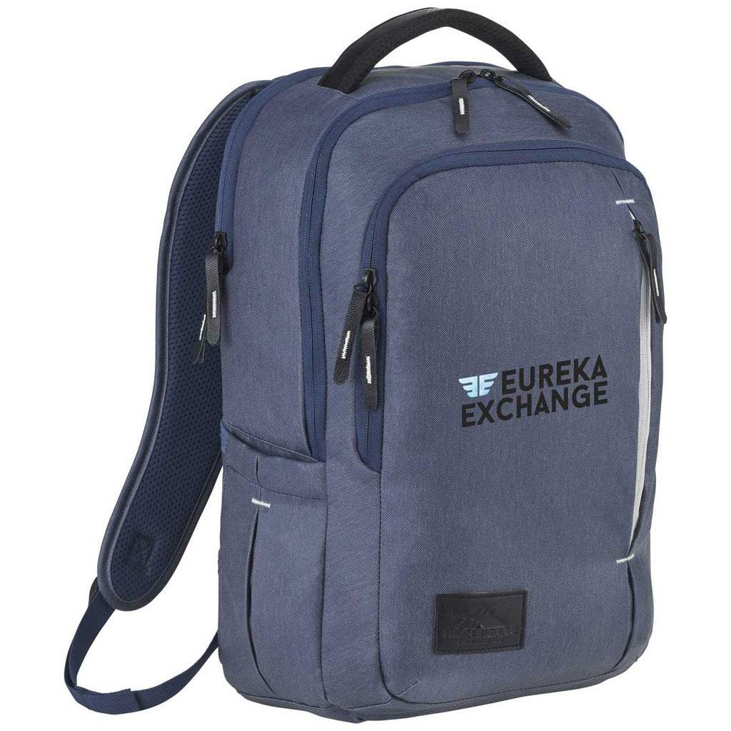 High Sierra Navy Slim 15" Computer Backpack