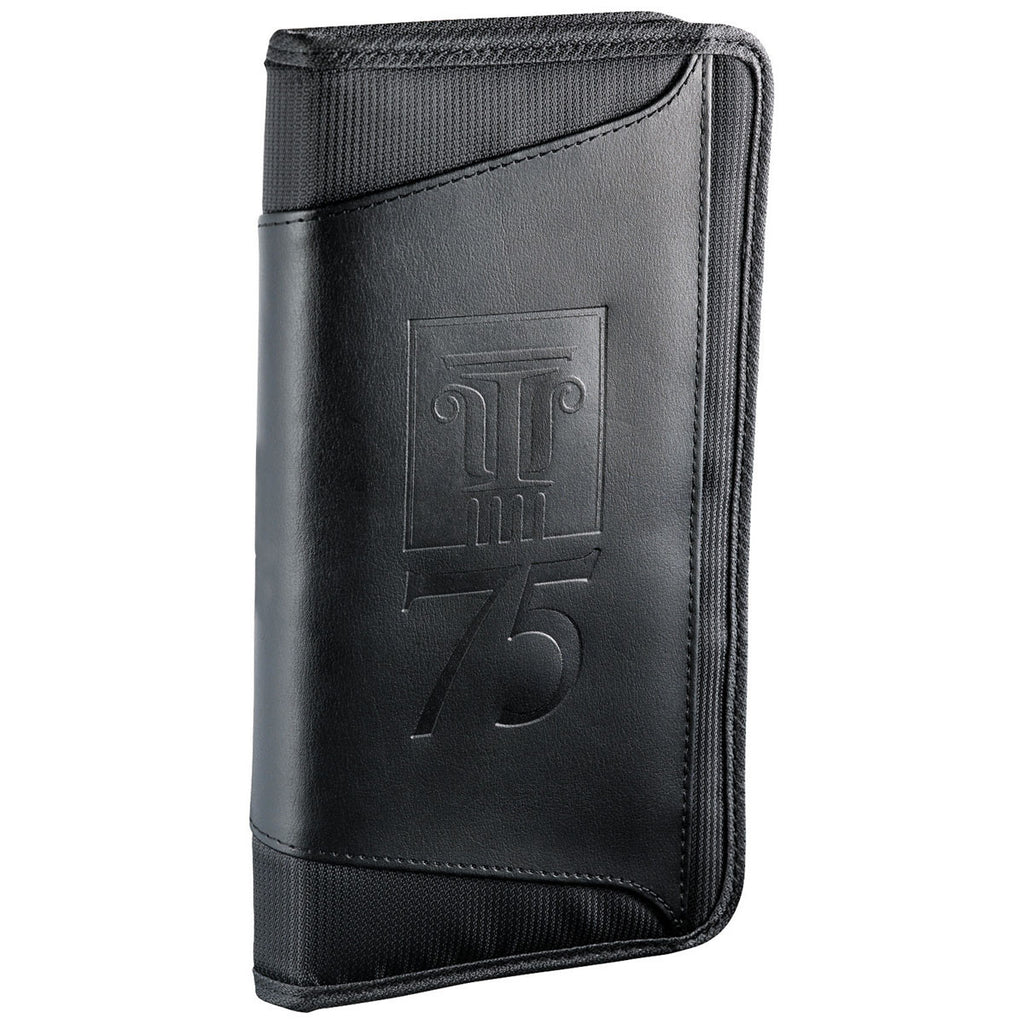 High Sierra Black RFID Travel Wallet