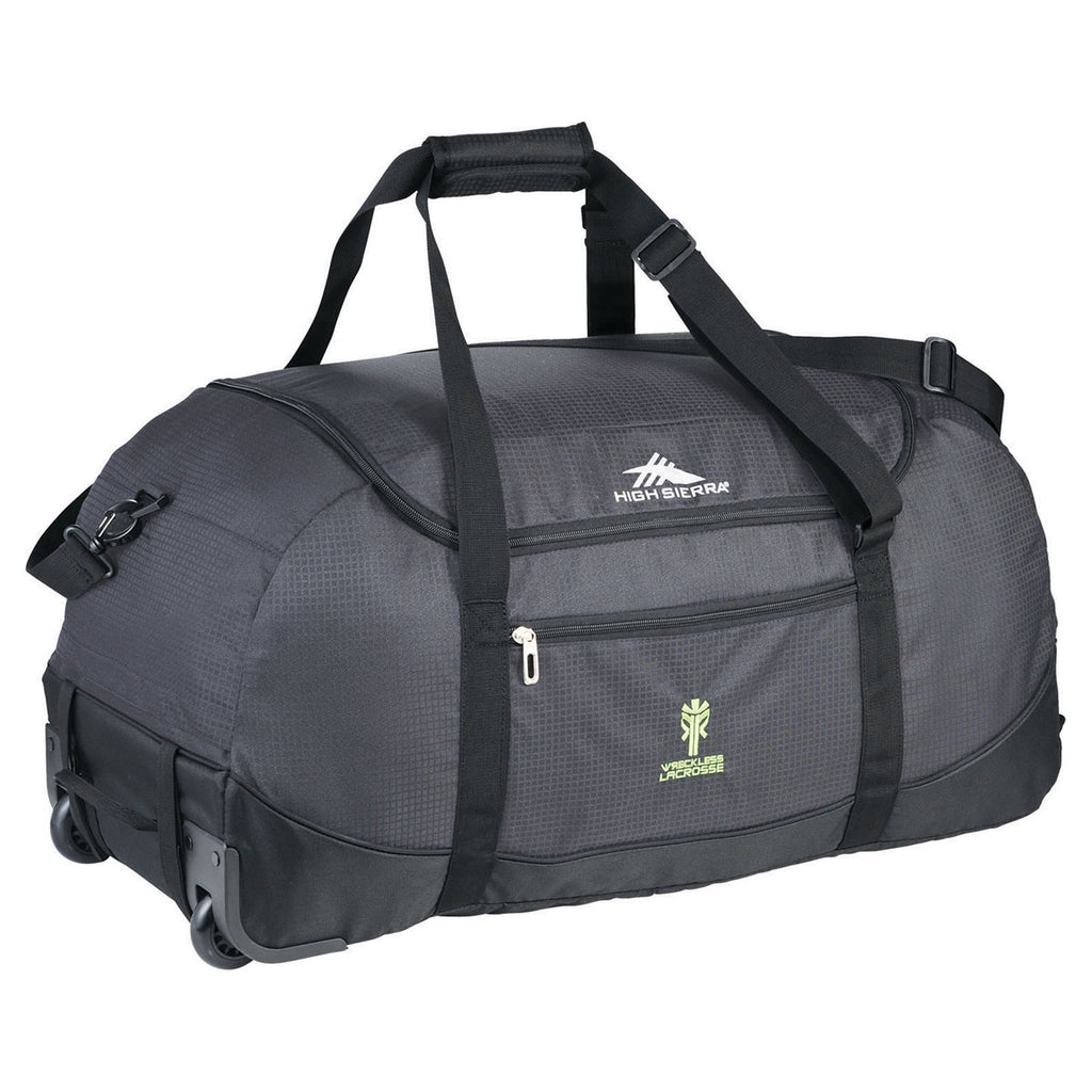 High Sierra Grey Packable 30" Wheel-N-Go Duffel Bag
