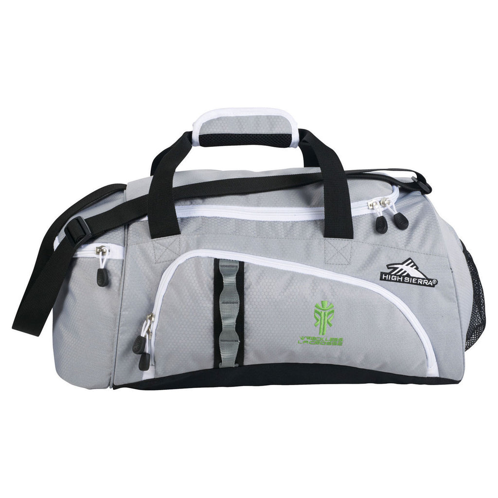 High Sierra Grey 21.5" Warp Duffel Bag