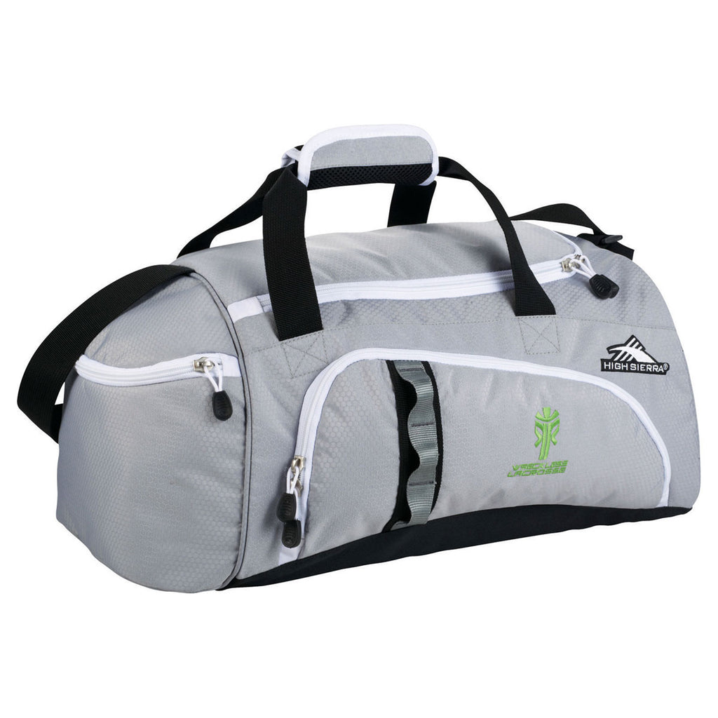 High Sierra Grey 21.5" Warp Duffel Bag