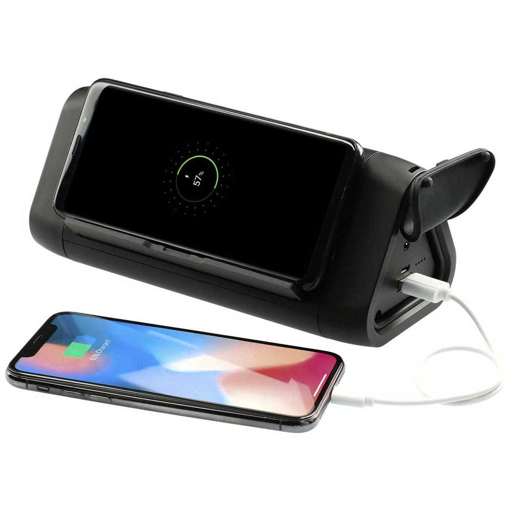 MerchPerks High Sierra Waterproof Speaker & Wireless PowerBank