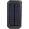 High Sierra Black IPX 5 Solar Fast Wireless Power Bank