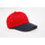 Pacific Headwear Red/Navy Velcro Adjustable Coolport Mesh Cap