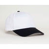 Pacific Headwear White/Black Universal Fitted Coolport Mesh Cap