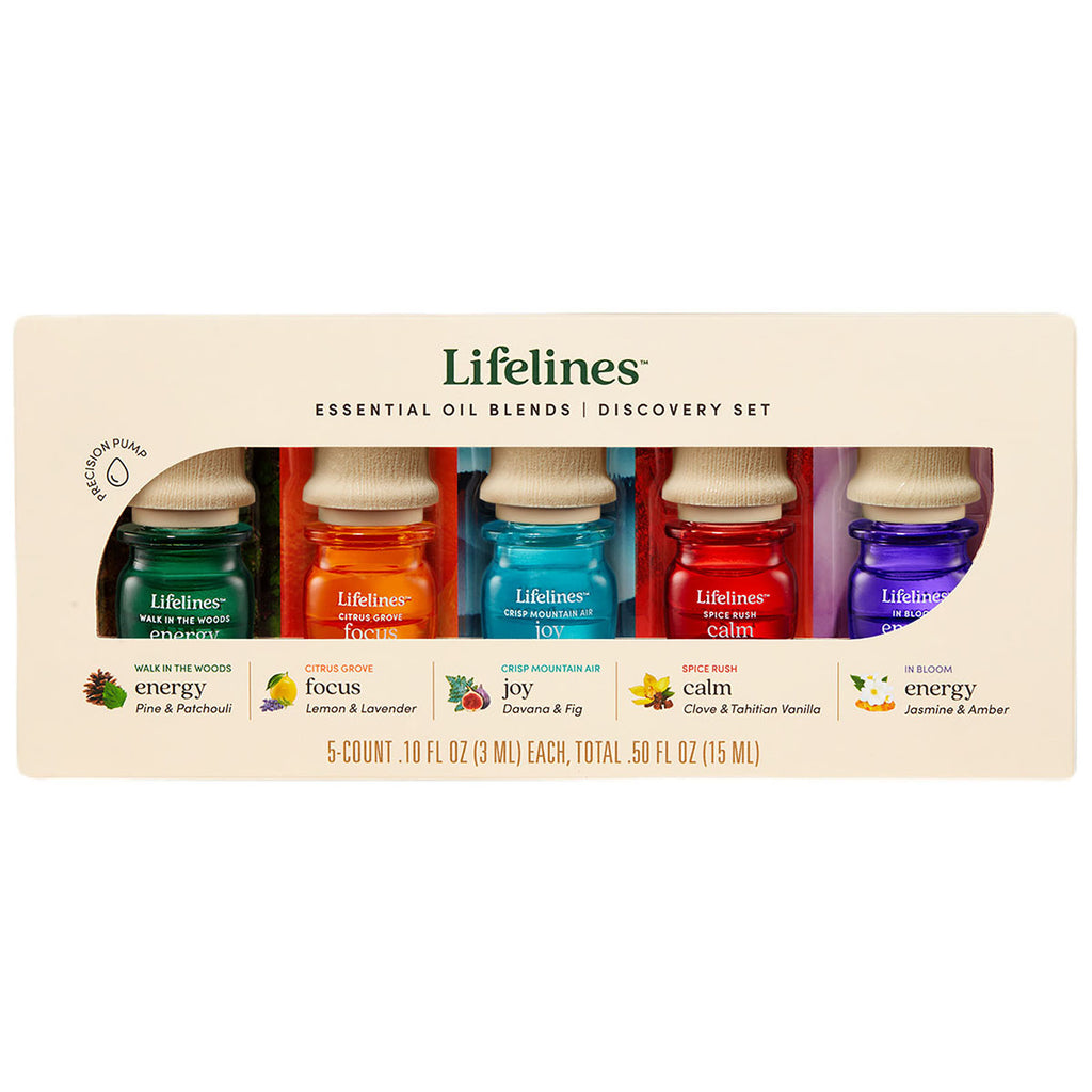 Lifelines Essential Oil Blend Discovery Set - 5 Pack