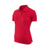 Nike Women's University Red Victory Polo