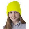 UltraClub Women's Safety Yellow Knit Beanie