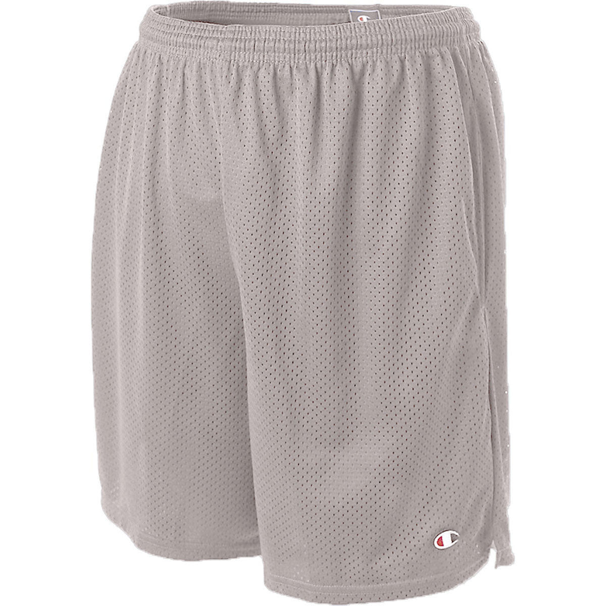 Champion Men's Grey 3.7-Ounce Mesh Short with Pockets