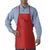 UltraClub Men's Red Large Two-Pocket Apron