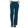 Dickies Women's Caribbean Blue Xtreme Stretch Mid Rise Drawstring Cargo Pant