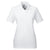 UltraClub Women's White Cool & Dry Mesh Pique Polo