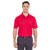 UltraClub Men's Red Tall Cool & Dry Mesh Pique Polo