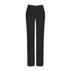 Dickies Women's Black EDS Stretch Mid Rise Moderate Flare Leg Pull-on Pant