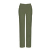 Dickies Women's Olive EDS Stretch Mid Rise Moderate Flare Leg Pull-on Pant