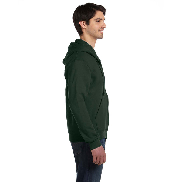 Fruit Of The Loom Men's Heavyweight Zip Hoodie - 12 Oz Cotton Blend, Pouch Pocket
