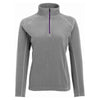 Landway Women's Light Grey/Purple Ascent Nano Fleece