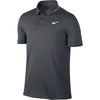 Nike Men's Dark Grey Icon Elite Polo