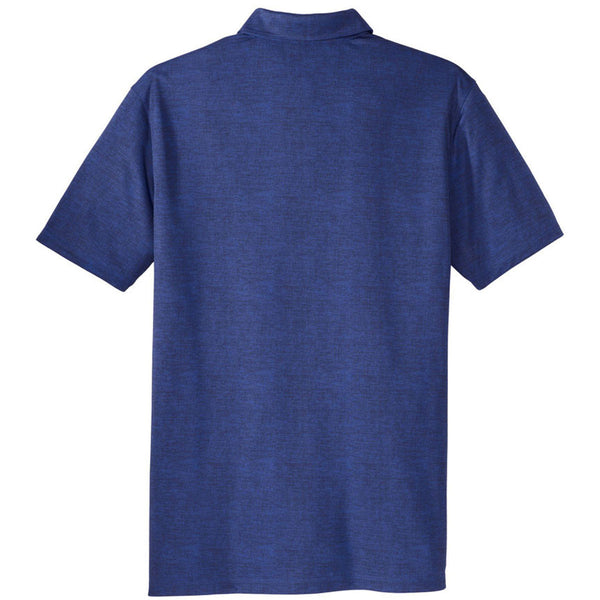 Nike Men's Old Royal/Marine Golf DriFIT Crosshatch Polo Shirt