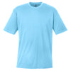 UltraClub Men's Columbia Blue Cool & Dry Sport T-Shirt
