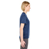 UltraClub Women's Navy Cool & Dry Sport V-Neck T-Shirt