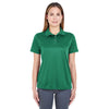 UltraClub Women's Forest Green Cool & Dry Sport Polo