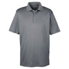 UltraClub Men's Charcoal Cool & Dry Sport Polo