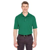 UltraClub Men's Forest Green Tall Cool & Dry Sport Polo