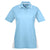UltraClub Women's Columbia Blue/White Cool & Dry Sport Two-Tone Polo
