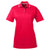 UltraClub Women's Red/White Cool & Dry Sport Two-Tone Polo