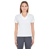 UltraClub Women's White Cool & Dry Sport Pullover
