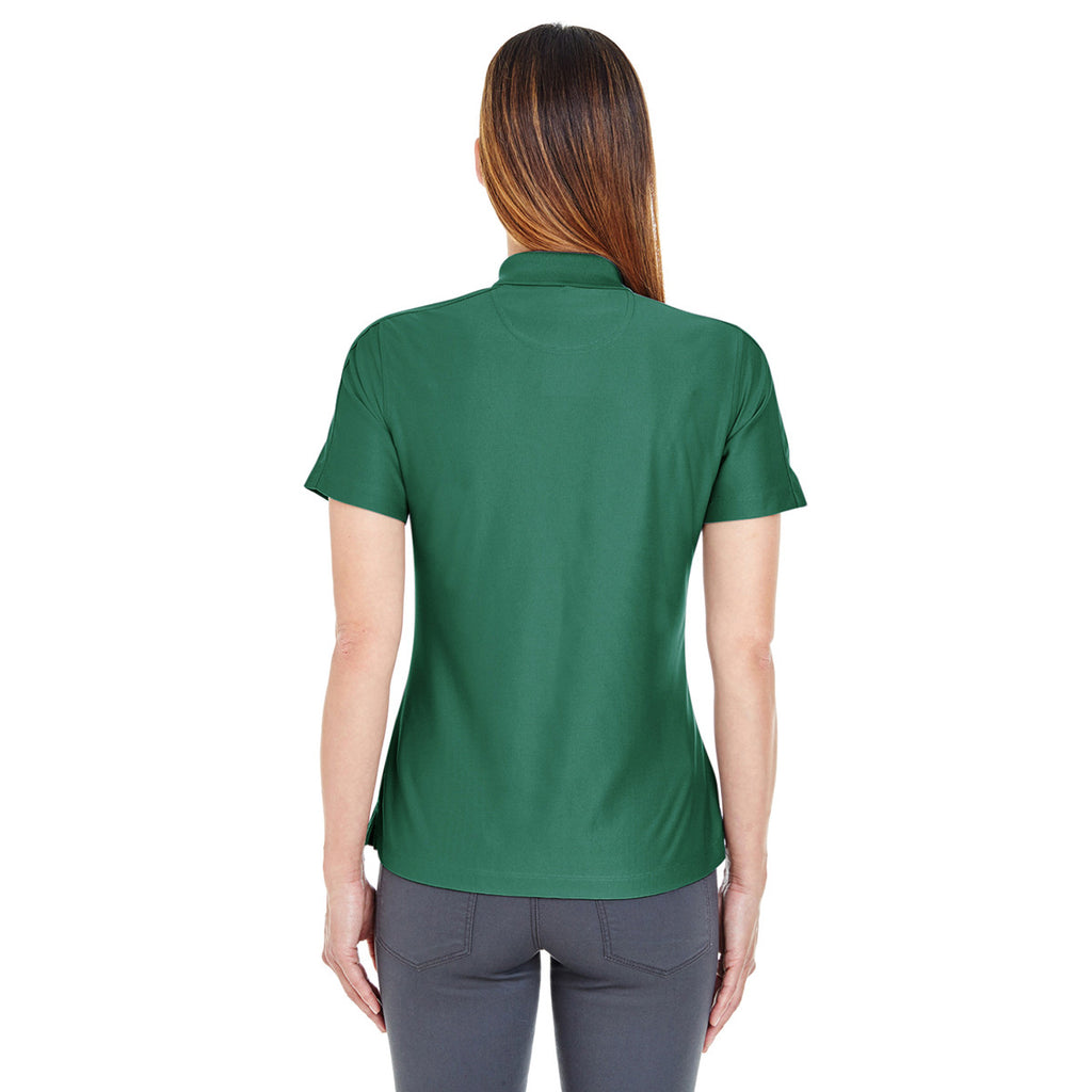 UltraClub Women's Forest Green Cool & Dry Elite Performance Polo