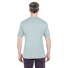 UltraClub Men's Grey Cool & Dry Sport Performance Interlock T-Shirt