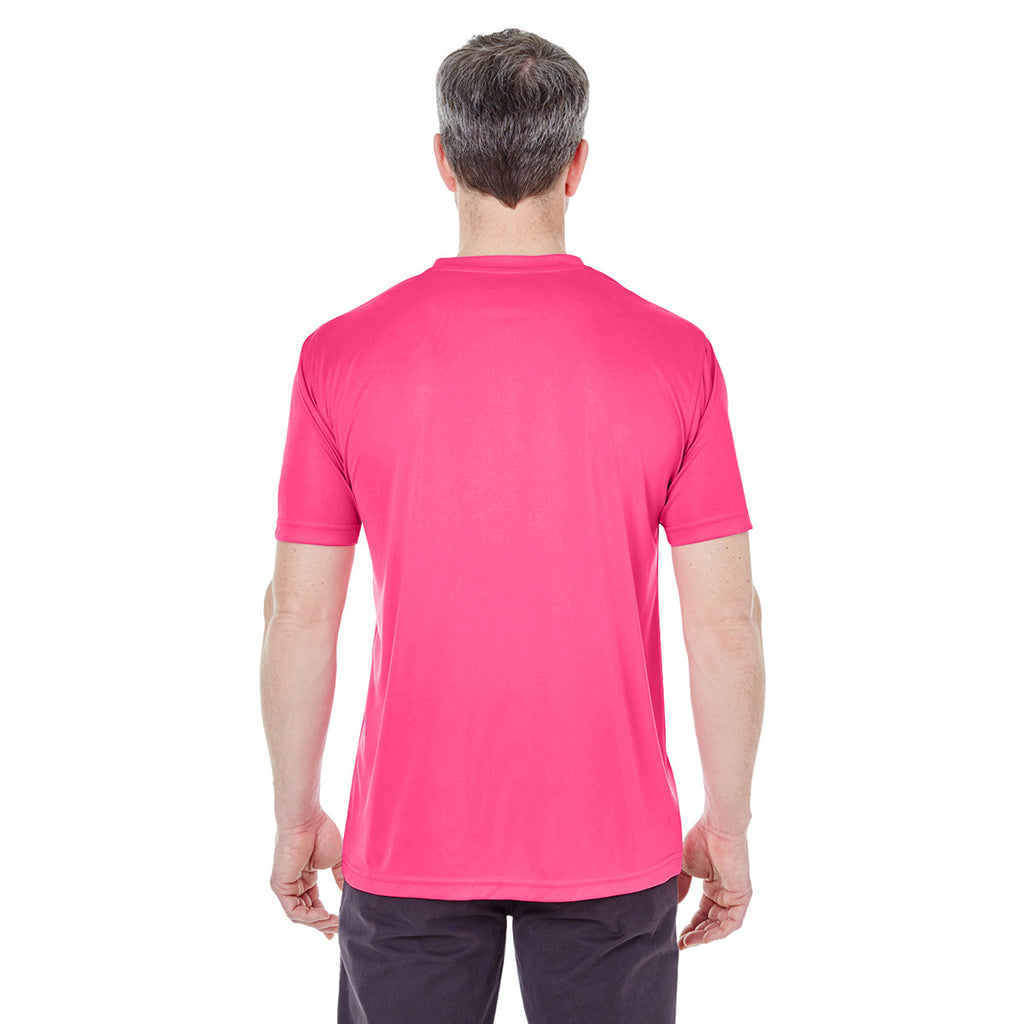 UltraClub Men's Heliconia Cool & Dry Sport Performance Interlock T-Shirt