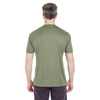UltraClub Men's Military Green Cool & Dry Sport Performance Interlock T-Shirt