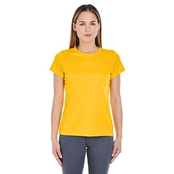 university gold shirt women's