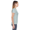 UltraClub Women's Grey Cool & Dry Sport Performance Interlock T-Shirt