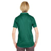 UltraClub Women's Forest Green Cool & Dry Sport Performance Interlock Polo