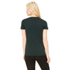 Bella + Canvas Women's Emerald Triblend Short-Sleeve Deep V-Neck T-Shirt