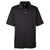 UltraClub Men's Black Cool & Dry Stain-Release Performance Polo