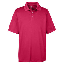 UltraClub Men's Cardinal Cool & Dry Stain-Release Performance Polo