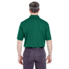 UltraClub Men's Forest Green Cool & Dry Stain-Release Performance Polo