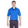 UltraClub Men's Royal Cool & Dry Stain-Release Performance Polo