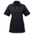 UltraClub Women's Black Cool & Dry Stain-Release Performance Polo